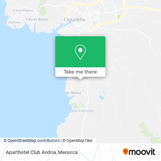Aparthotel Club Andria map