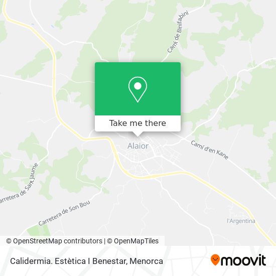 Calidermia. Estètica I Benestar map