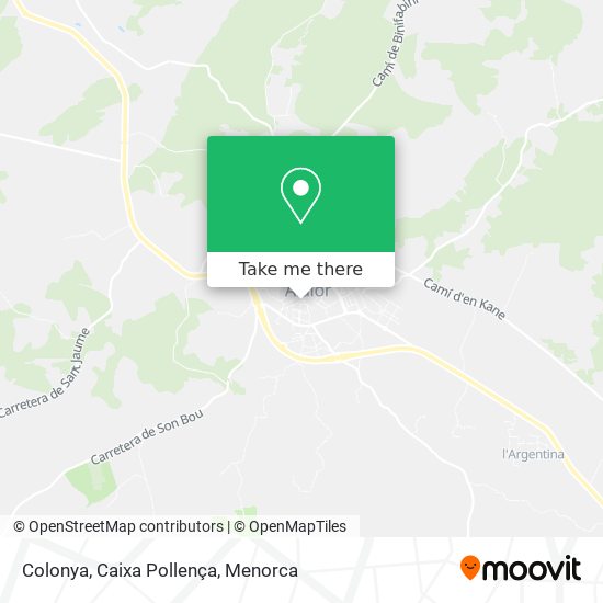 Colonya, Caixa Pollença map