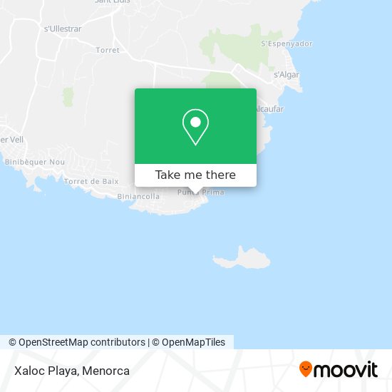 mapa Xaloc Playa