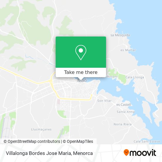 Villalonga Bordes Jose Maria map