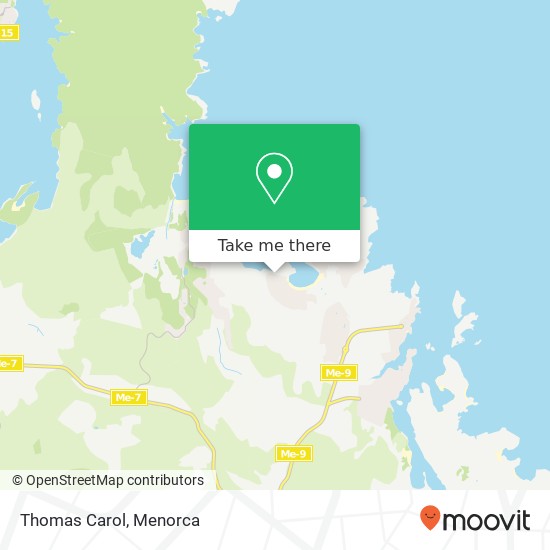 Thomas  Carol map