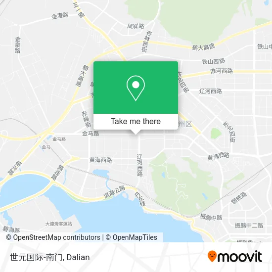 世元国际-南门 map