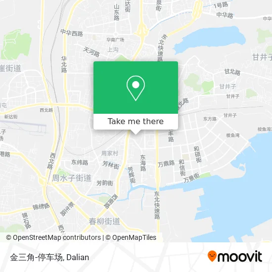 金三角-停车场 map