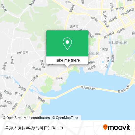 星海大厦停车场(海湾街) map