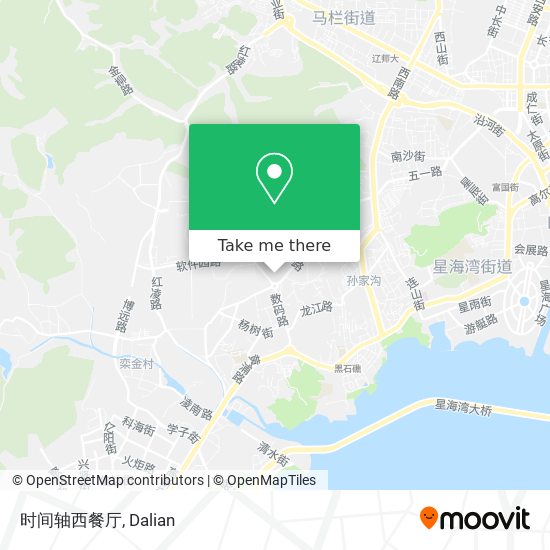 时间轴西餐厅 map