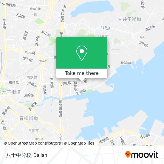 八十中分校 map
