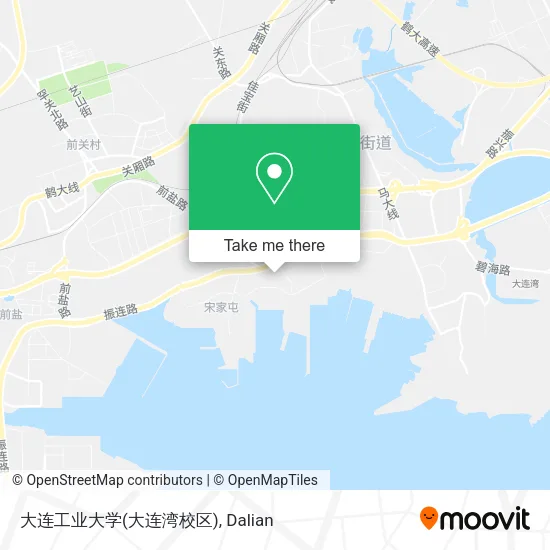 大连工业大学(大连湾校区) map