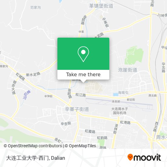 大连工业大学-西门 map