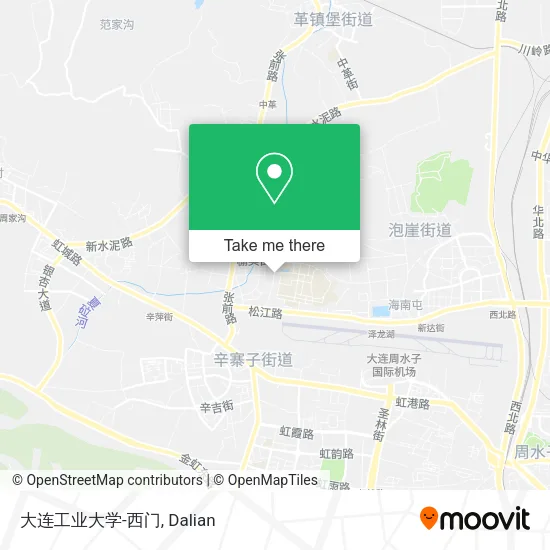 大连工业大学-西门 map