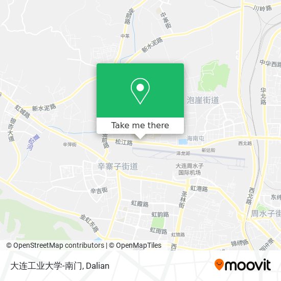 大连工业大学-南门 map