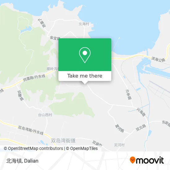 北海镇 map