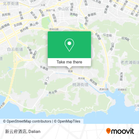 新云府酒店 map