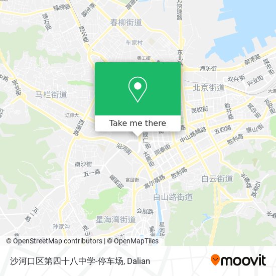 沙河口区第四十八中学-停车场 map