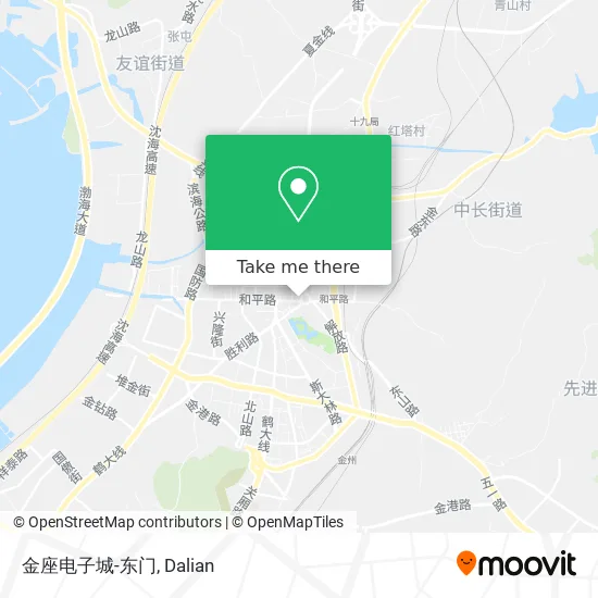 金座电子城-东门 map