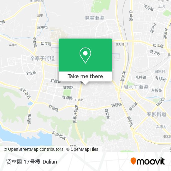 贤林园-17号楼 map