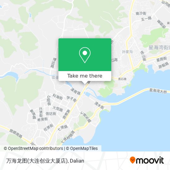 万海龙图(大连创业大厦店) map