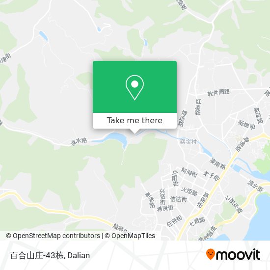 百合山庄-43栋 map