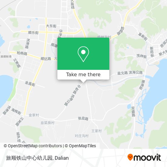 旅顺铁山中心幼儿园 map