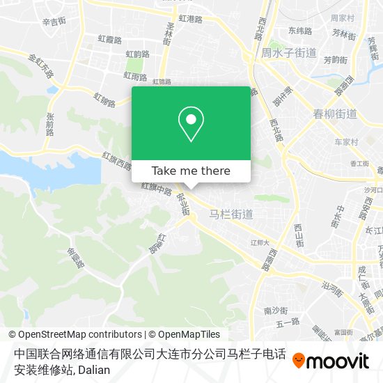 中国联合网络通信有限公司大连市分公司马栏子电话安装维修站 map