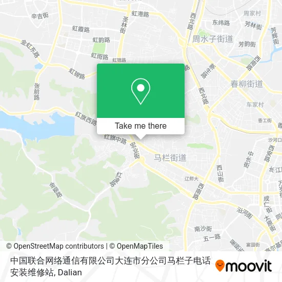 中国联合网络通信有限公司大连市分公司马栏子电话安装维修站 map