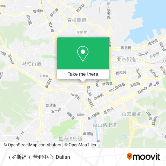 （罗斯福 ）营销中心 map