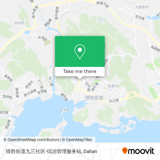 得胜街道九三社区-综治管理服务站 map