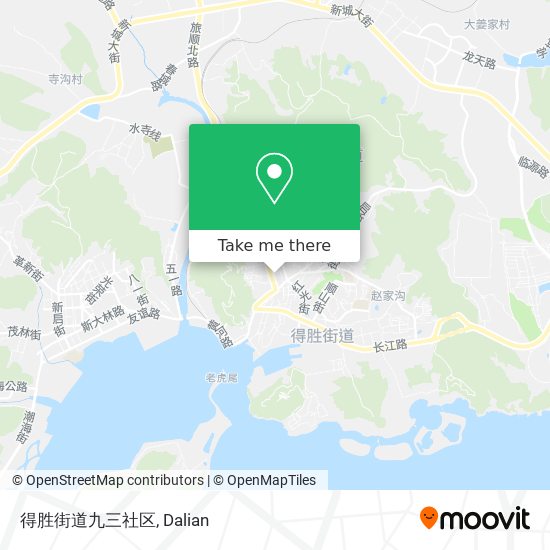 得胜街道九三社区 map