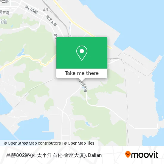 昌赫802路(西太平洋石化-金座大厦) map