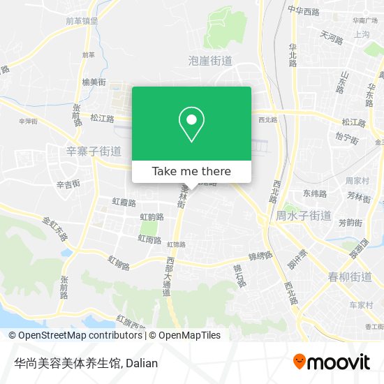 华尚美容美体养生馆 map