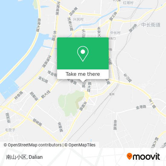 南山小区 map