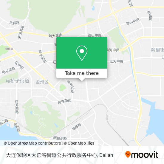 大连保税区大窑湾街道公共行政服务中心 map