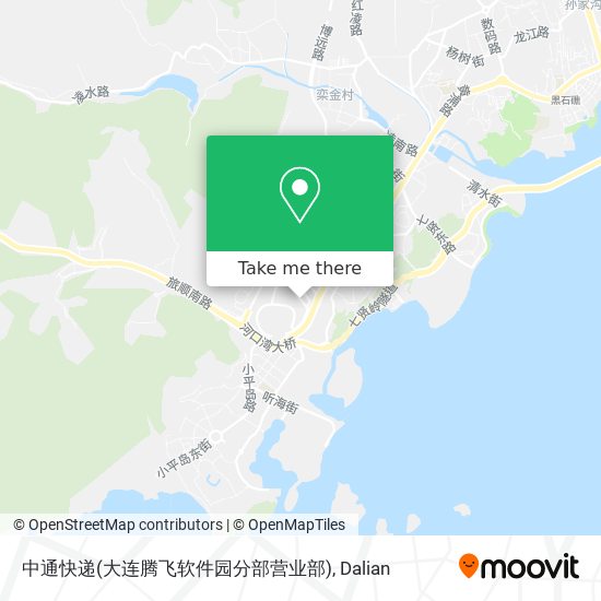 中通快递(大连腾飞软件园分部营业部) map