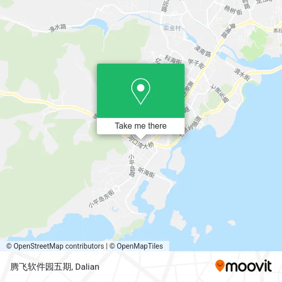 腾飞软件园五期 map