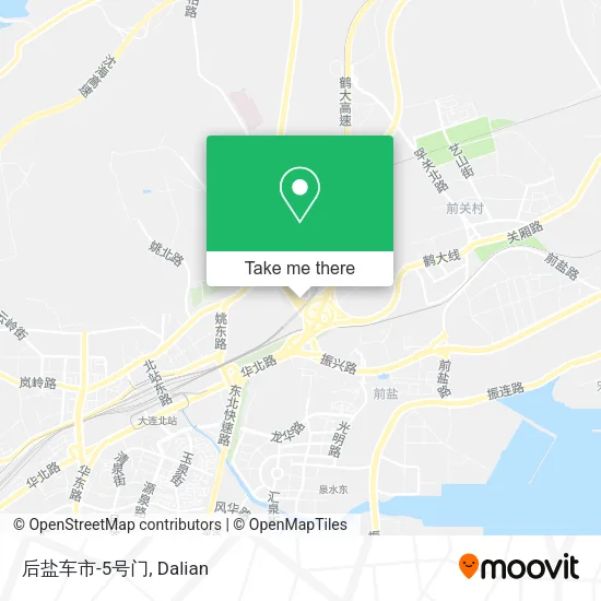 后盐车市-5号门 map