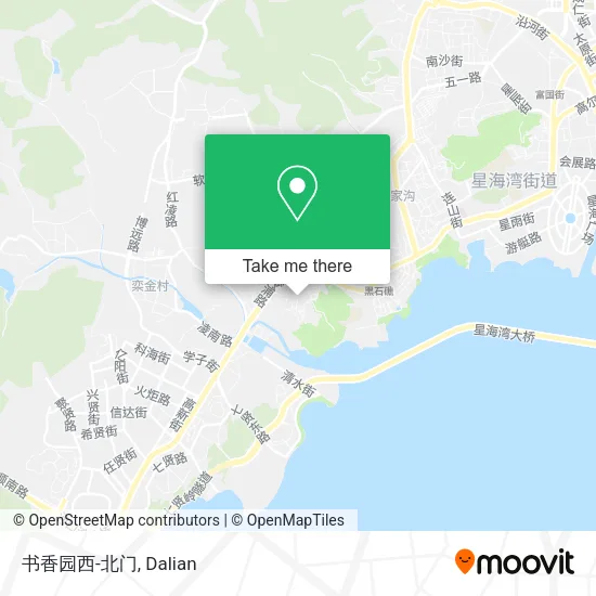 书香园西-北门 map