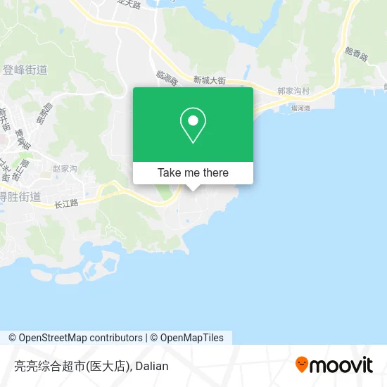 亮亮综合超市(医大店) map