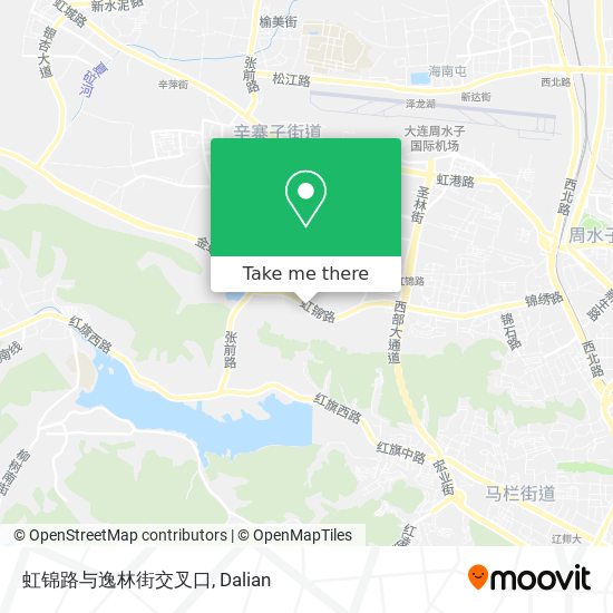 虹锦路与逸林街交叉口 map
