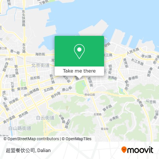 超盟餐饮公司 map