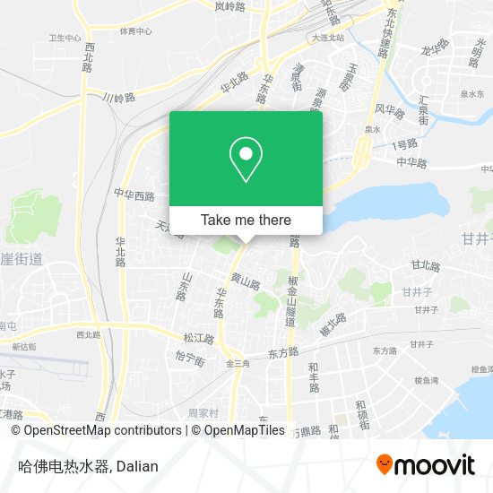 哈佛电热水器 map