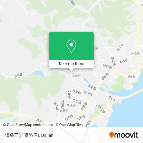汉堡王(广贤路店) map