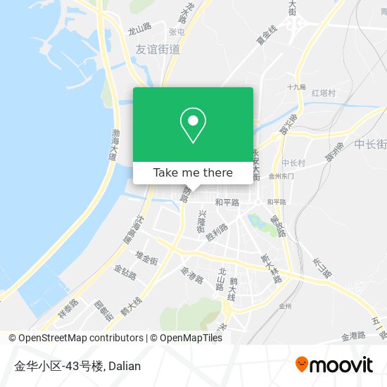 金华小区-43号楼 map
