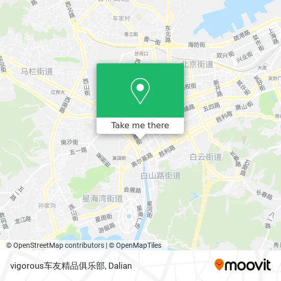 vigorous车友精品俱乐部 map