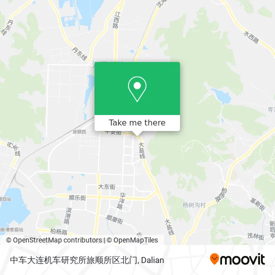 中车大连机车研究所旅顺所区北门 map