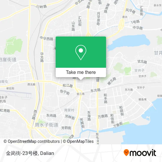 金岗街-23号楼 map