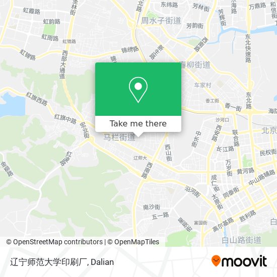 辽宁师范大学印刷厂 map