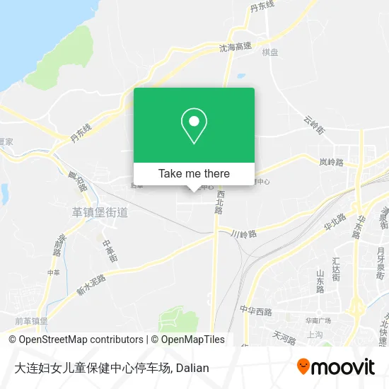 大连妇女儿童保健中心停车场 map