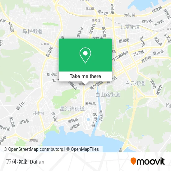 万科物业 map