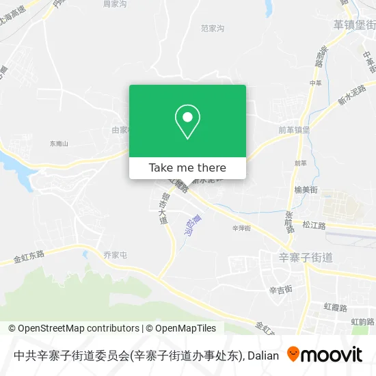 中共辛寨子街道委员会(辛寨子街道办事处东) map
