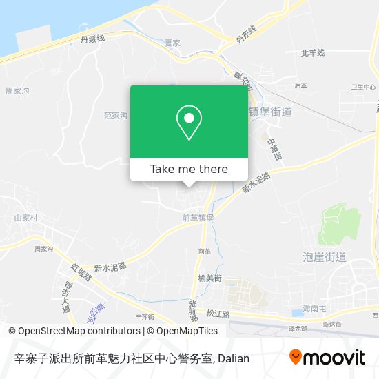 辛寨子派出所前革魅力社区中心警务室 map